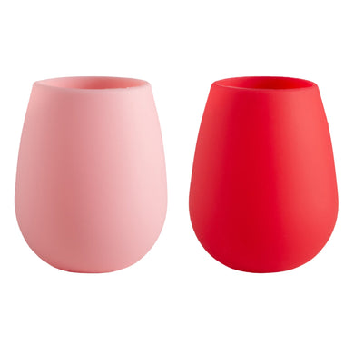 Fegg Stemless Glasses | Cherry + Blush