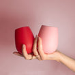 Fegg Stemless Glasses | Cherry + Blush