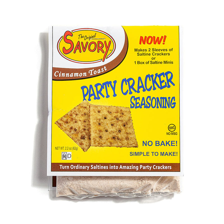 SALE Savory Party Cracker | Cinnamon Toast