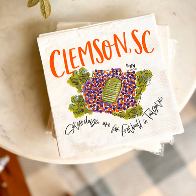 Clemson Gameday Napkins