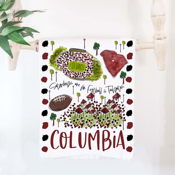 Gamecocks Gameday Tea Towel