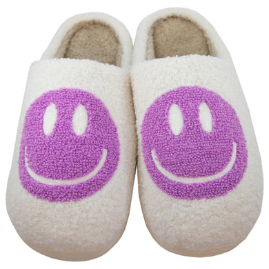 Slippers | Orchid Happy Face