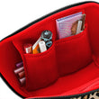 Makeup Bag • Leopard + Red