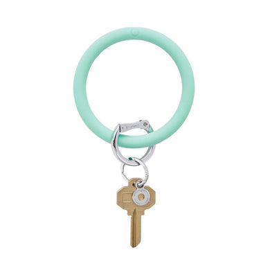 Big O Keyring Silicone | Pistachio