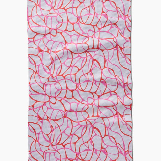 Geometry Kitchen Towel | Bubble Abstract
