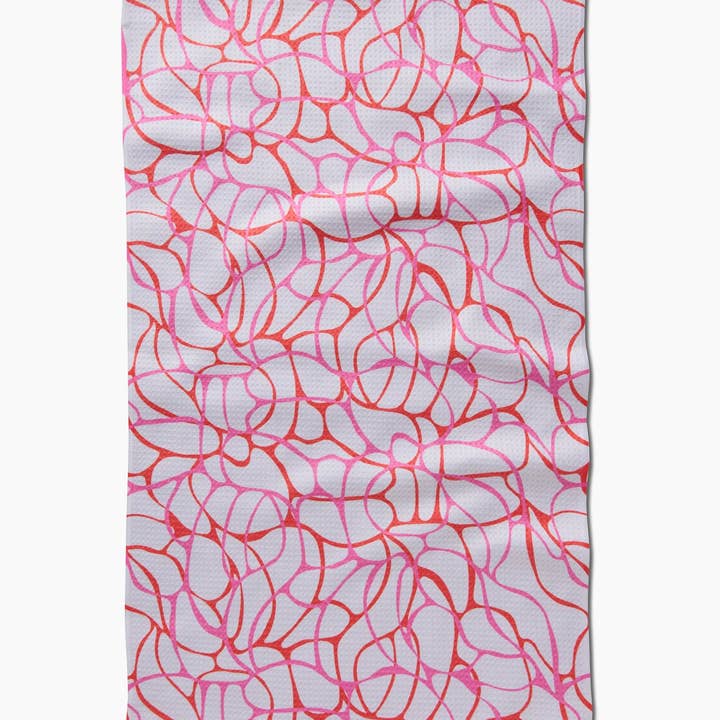 Geometry Kitchen Towel | Bubble Abstract