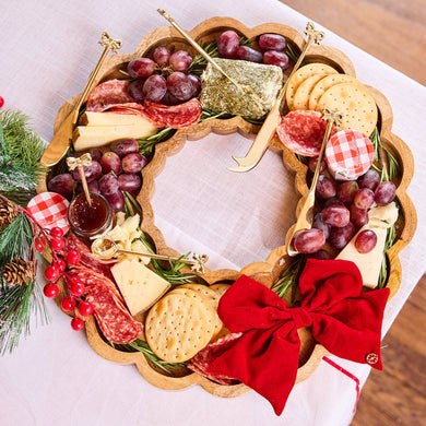 Wreath Charcuterie Board