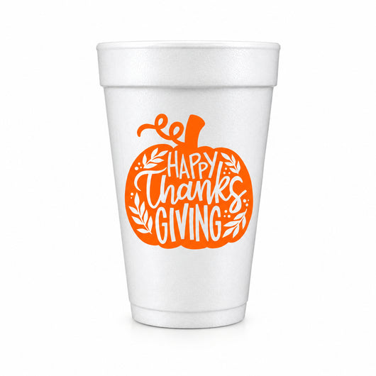 Happy Thanksgiving Cups