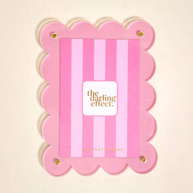 Mini Acrylic Picture Frame Magnet • Blush