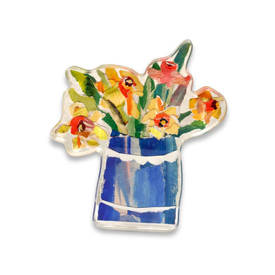 Daffodil Bloom Block | Large