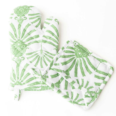 Oven Mitt Set | Deco Palm