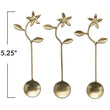 Petunia Brass Spoon