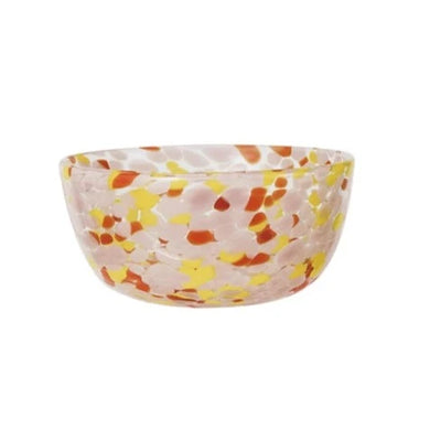 Confetti Bowl | Coral + Yellow