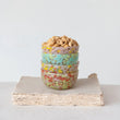 Confetti Bowl | Coral, Green + Pink