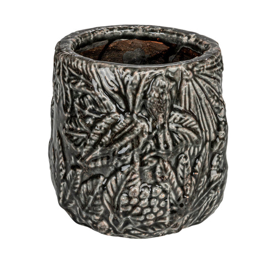 Decorative Terra-cotta Planter (Holds 6