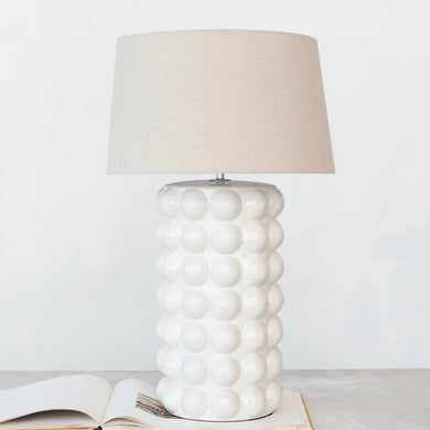 Stoneware Table Lamp