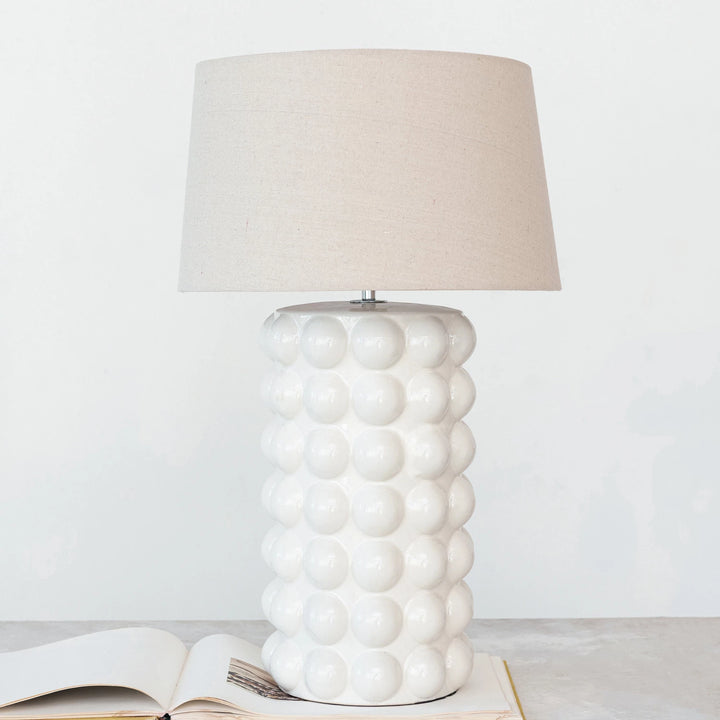 Stoneware Table Lamp