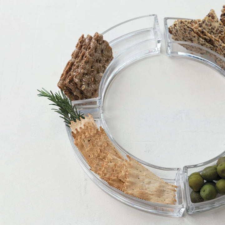 Glass Appetizer + Votive Dish