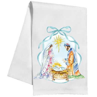 Holiday Kitchen Towel • Holy Family
