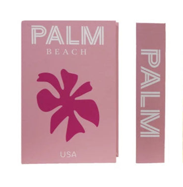 Canvas Book Storage Box | Palm Beach