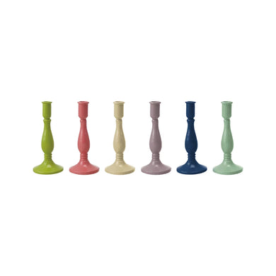Baker Cast Iron Taper Holder | Cream