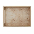 Astor Burl Wood Tray • Large