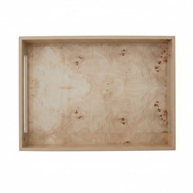 Astor Burl Wood Tray • Large