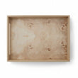 Astor Burl Wood Tray • Small