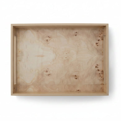 Astor Burl Wood Tray • Small