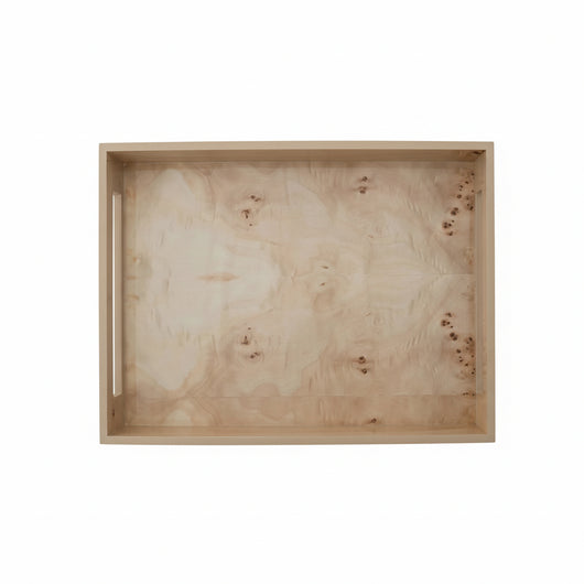 Burl Wood Tray | Small