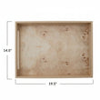 Astor Burl Wood Tray • Large