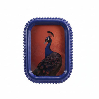 Bobbin Rectangle Frame | Blue