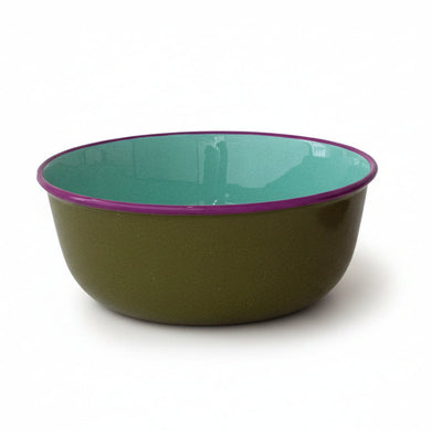 Happy Mini Bowl | Turquoise + Olive