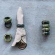 Jade Swirl Napkin Rings