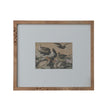 Wall Photo Frame with White Mat (Holds 5"x7" Photo) (Hangs or Sits)