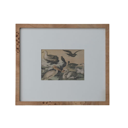Wall Photo Frame with White Mat (Holds 5