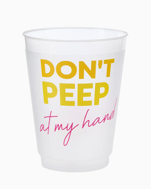 Mahjong Cups | Don't Peep