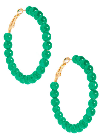 Layla Hoops | Teal