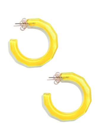 Robin Hoops | Yellow