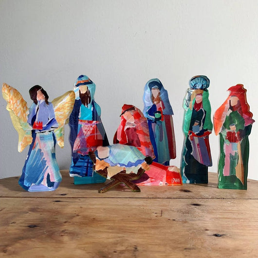 Acrylic Nativity Set • Large