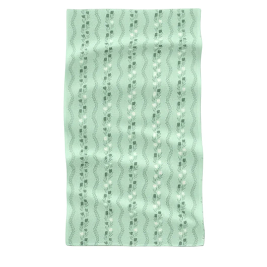Geometry Tea Towel | Vintage Floral Stripe