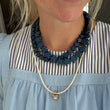 Star Mini Necklace • Navy