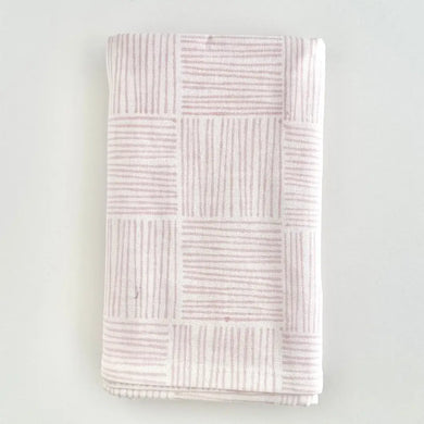 Striped Table Throw | Rose