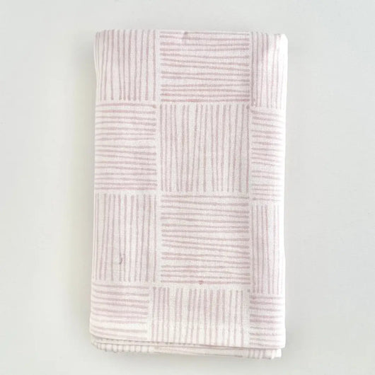 Striped Table Throw | Rose