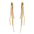 Skinny Gold Tassel Earrings