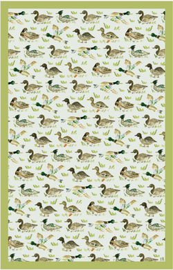 Double Sided Duck, Duck Tea Towel