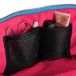 Everyday Makeup Bag • Tropical Blue + Coral Reef