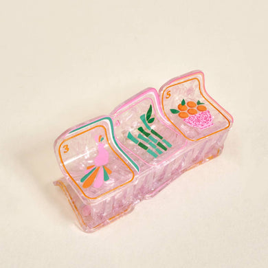 Mahjong Tiles Claw Clip