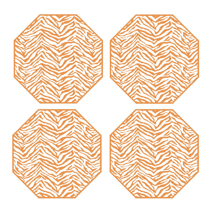 Zebra Coaster Set | Paprika