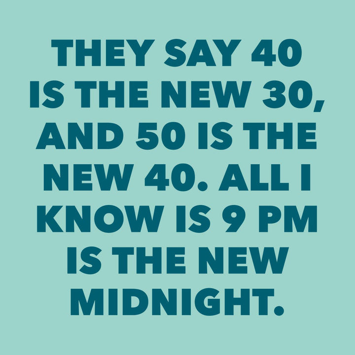 9 PM is the New Midnight Cocktail Napkins